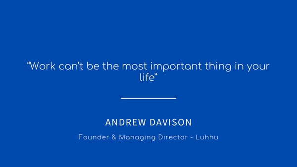 1. Luhhu director tips on work hours