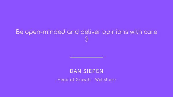 2. Wellshare head of growth talks about growth mindsets