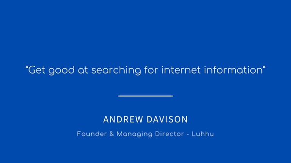 3. Luhhu founder tips on carrer development