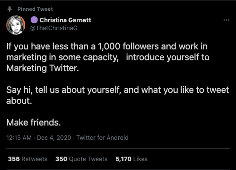 Amplifying Others for Community